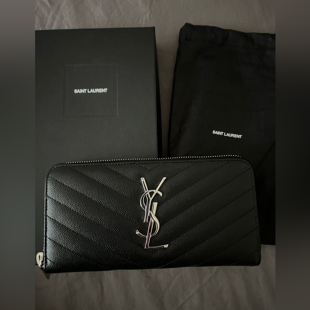 YSL ZIP WALLET